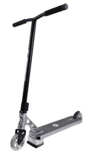 קורקינט פעלולים חצי מקצועי דגם G7 עם שלדת אלומיניום וגלגלי 110 מ"מ - כסוף