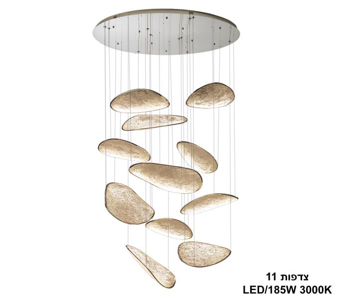 צדפות 11 גובה מקסימלי: 550 ס"מ