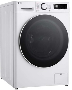 מכונת כביסה פתח חזית 11 ק”ג LG אל ג’י WF11114WBW דלת שחורה