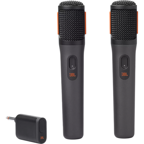 סט מיקרופונים אלחוטיים דיגיטליים JBL PartyBox Wireless Mic