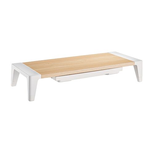 מעמד למסך מחשב עם מגירה LUMI STB-143 Monitor Riser with Increased Height and Drawer