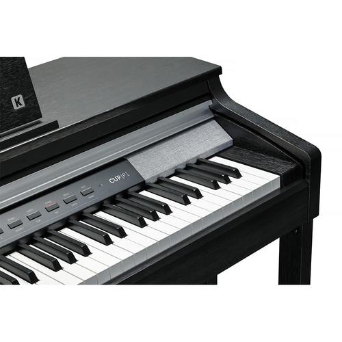 פסנתר חשמלי 88 קלידים חום כהה (2 אריזות) KURZWEIL CUP P1 SR