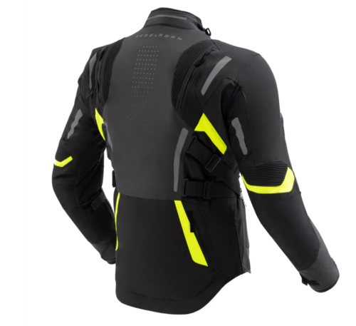 מעיל רב עונתי רבל הורן שחור / צהוב- REBELHORN HIKER IV TEXTILE JACKET