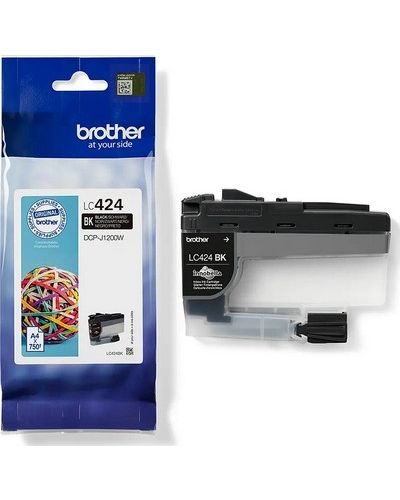 ראש דיו שחור מקורי LC424BK Brother
