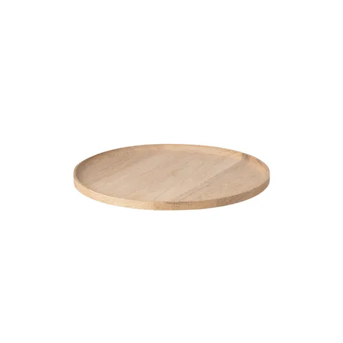 מגש עגול S עץ אלון OKU Serving tray 