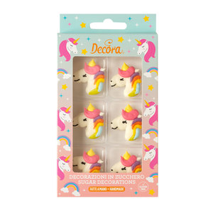 קישוטים אכילים חד קרן Decora