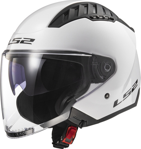 קסדת 3/4 אל אס 2 לבן - LS2 COPTER WHITE