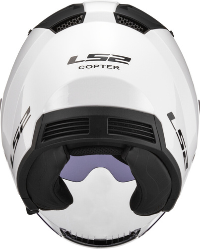 קסדת 3/4 אל אס 2 לבן - LS2 COPTER WHITE
