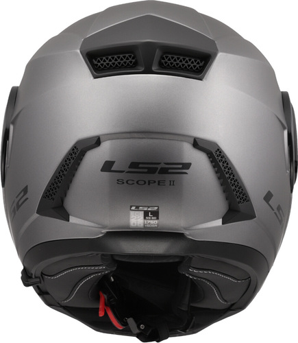 קסדה נפתחת אל אס 2 כסוף מט - LS2 FF902 SCOPE