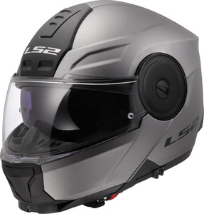 קסדה נפתחת אל אס 2 כסוף מט - LS2 FF902 SCOPE
