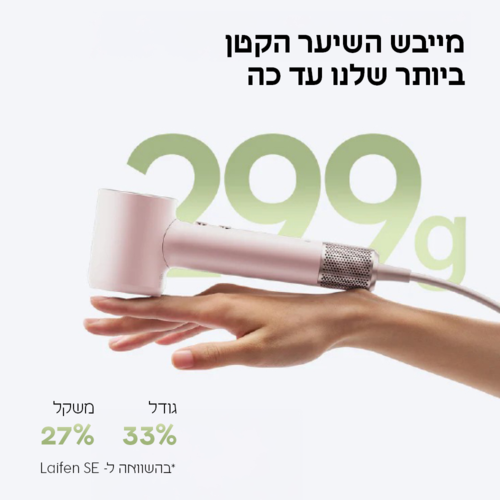מייבש שיער Laifen MINI ורוד