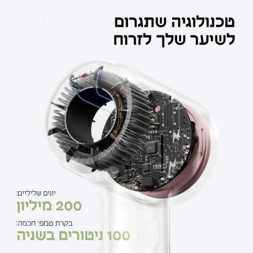 מייבש שיער Laifen MINI ורוד