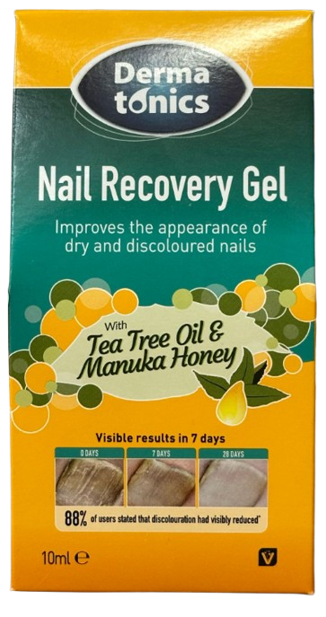 ג'ל משקם לציפורניים | לידיים ורגליים | על בסיס שמן עץ התה | ודבש מנוקה | מכיל 10 מ"ל |