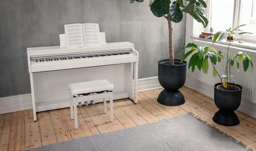 פסנתר רהיט חשמלי מבית Kawai דגם CN201