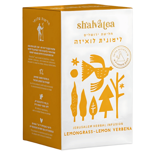 18 תיונים שלוותי לימונית לואיזה Shalvatea Lemongrass Lemon Verbena 