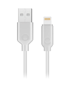 100 כבלי USB לאייפון 3A 1M לבן WESDAR
