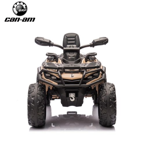 טרקטורון ממונע לילדים קאן אם Can-Am Outlander דו מושבי מנוע 400W מתח 24V צבע - צבע שחור מדברי