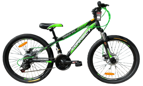אופני הרים לנוער ומבוגרים קונקט פרימיום MTB עם שלדת אלומיניום, 21 הילוכים, גלגלי 