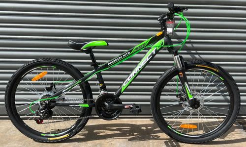 אופני הרים לנוער ומבוגרים קונקט פרימיום MTB עם שלדת אלומיניום, 21 הילוכים, גלגלי 