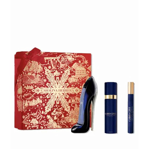 מארז לאישה קרולינה הררה  CAROLINA HERRERA GOOD GIRL 80 ML E.D.P + BODY MIST +10ML EDP