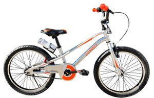 אופניים לילדים קונקט פרימיום Connect Premium שלדת אלומיניום, גלגלי "16 וגלגלי עזר לגילאי 4-5 - כסוף