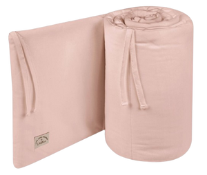 מגן ראש למיטת תינוק חלק ג’רזי 100% כותנה - ורוד