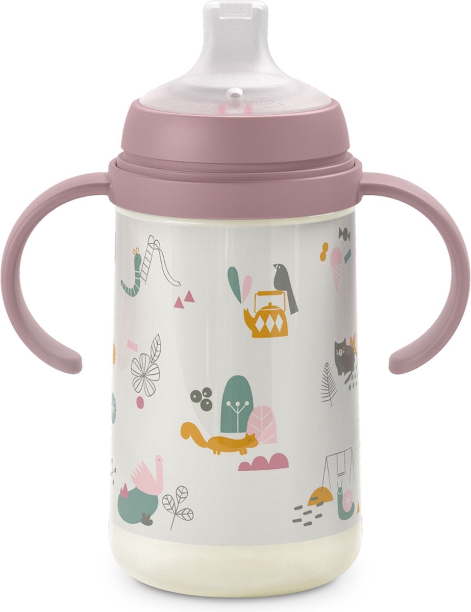 בקבוק שתיה אימון 270 מ”ל sx pro – ורוד walk in the park