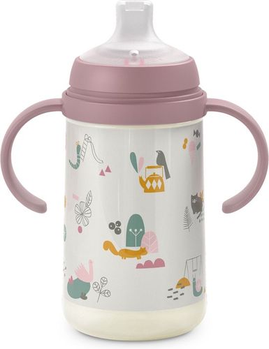בקבוק שתיה אימון 270 מ”ל sx pro – ורוד walk in the park
