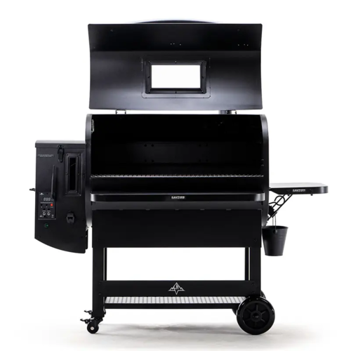 מעשנת פלט PEAK דלת שחורה 2.0 – GMG Smoker