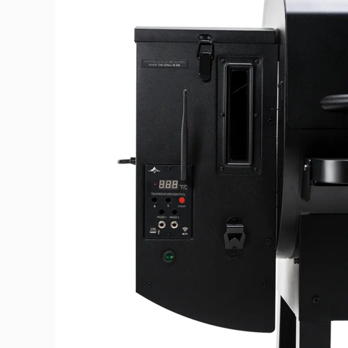 מעשנת פלט PEAK דלת שחורה 2.0 – GMG Smoker
