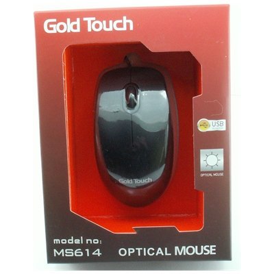 עכבר ‏חוטי Gold Touch MS614