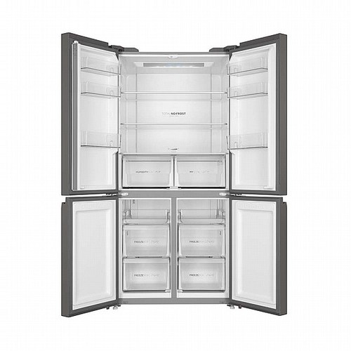 מקרר 4 דלתות מקפיא תחתון 605 ליטר נטו Haier HRF-7100FB עם התקן שבת מובנה
