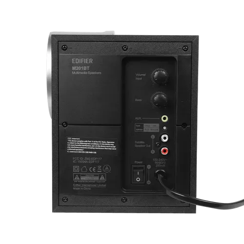 רמקולים למחשב Edifier M201BT - Multimedia Computer Speaker System (black)