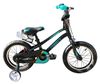 אופניים לילדים קונקט פרימיום Connect Premium שלדת אלומיניום, גלגלי "20 ורגלית לגילאי 6-7 - שחור/טורקיז