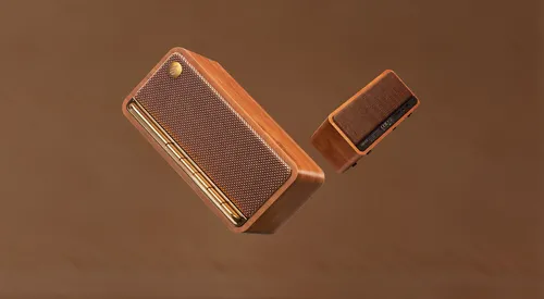 רמקול נייד Edifier MP230 - Tabletop Bluetooth Speaker (brown) EDF100019br