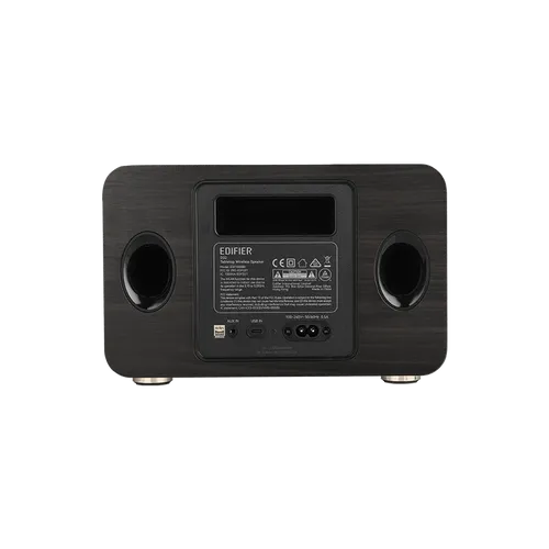 רמקול שולחני Edifier D32 - Tabletop Wireless Speaker (black walnut)