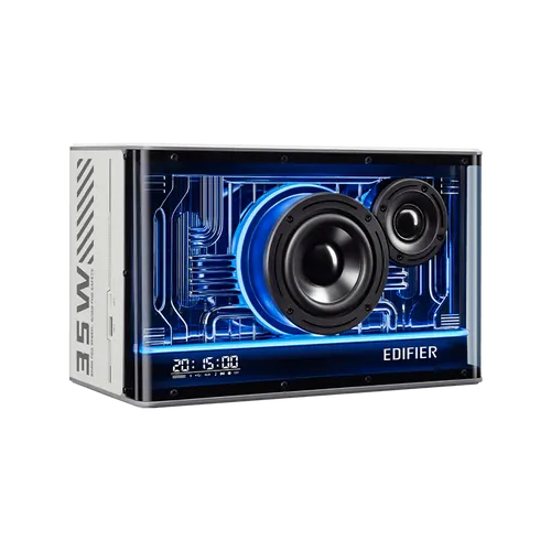 רמקול שולחני Edifier QD35 - Tabletop BT Speaker w/GaN charger (white) EDF286001w