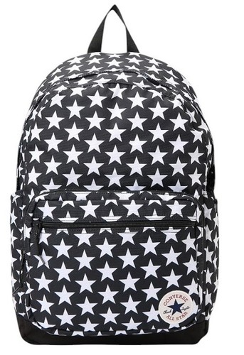 תיק גב קונברס Converse Go 2 Patterned | שחור 