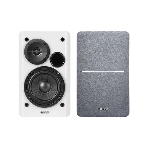 רמקולים מדפיים (Edifier R1280T - Powerful Bookshelf Speakers-Retro(white