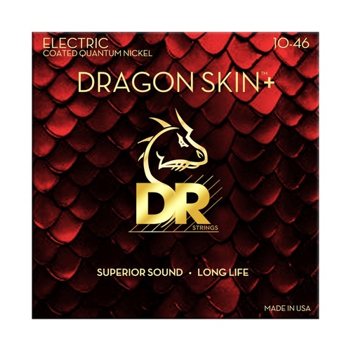 סט מיתרים (10-46) לחשמלית DR Dragon Skin דגם DEQ-10