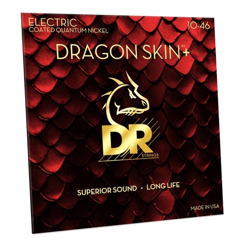 סט מיתרים (10-46) לחשמלית DR Dragon Skin דגם DEQ-10