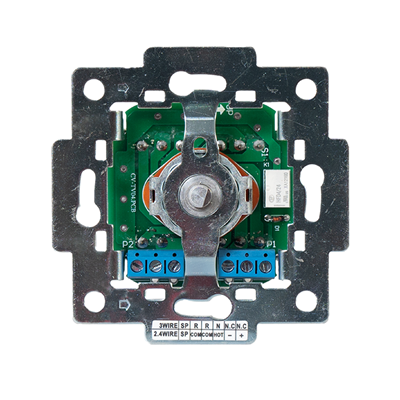 בקר שליטה מעוצב לקיר לוויסות עוצמה בצבע לבן דגם DOT-100TR מבית FONESTAR 