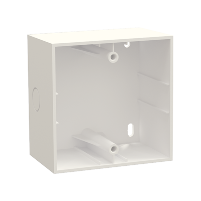 קופסא עבור פנל מתג מסדרת DOT דגם DOT-BOX-B צבע לבן ממותג FONESTAR
