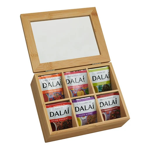 קופסא עץ לשקיות תה | קופסא לתיונים