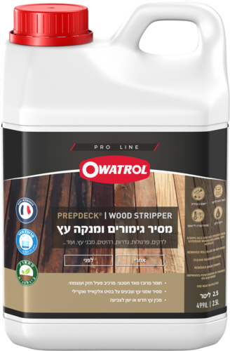 ווד סטריפר - מסיר גימורים ומנקה עץ מרוכז - אווטרול
