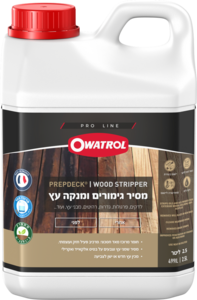 ווד סטריפר - מסיר גימורים ומנקה עץ מרוכז - אווטרול