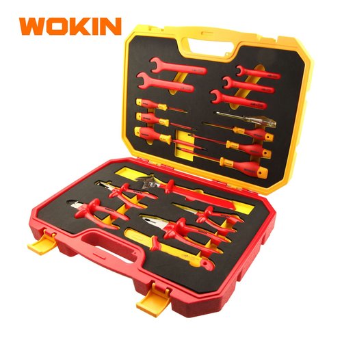 סט 18 כלים ידניים מבודדים WOKIN - 569918