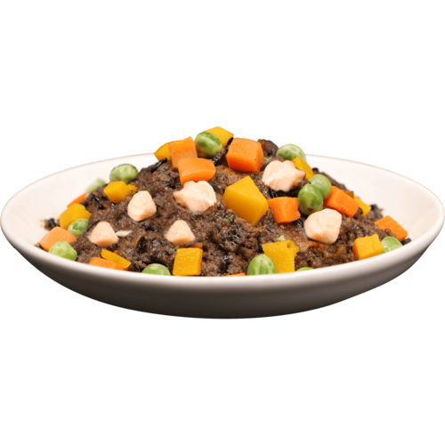 מזון טבעי לכלבים HOME COOKED סלמון אפונה ודלעת