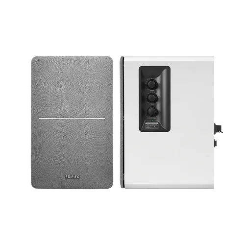 רמקולים מדפיים Edifier R1280DB - Powerful Bookshelf Speakers (white silver) EDF100016w