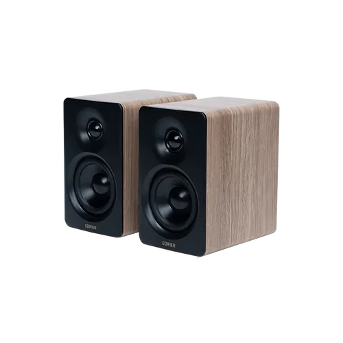 רמקולים מדפיים EDIFIER M60 - DT Bluetooth Bookshelf Speaker HiRes(oak) EDF100074c